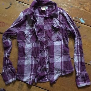 Awesome purple roxy flannel!